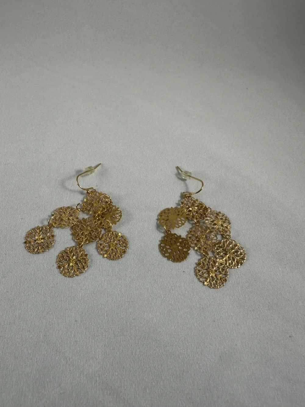 Lia Sophia Gold Filigree Floral Chandelier Earrings – NYFW VIP Gifting Suite